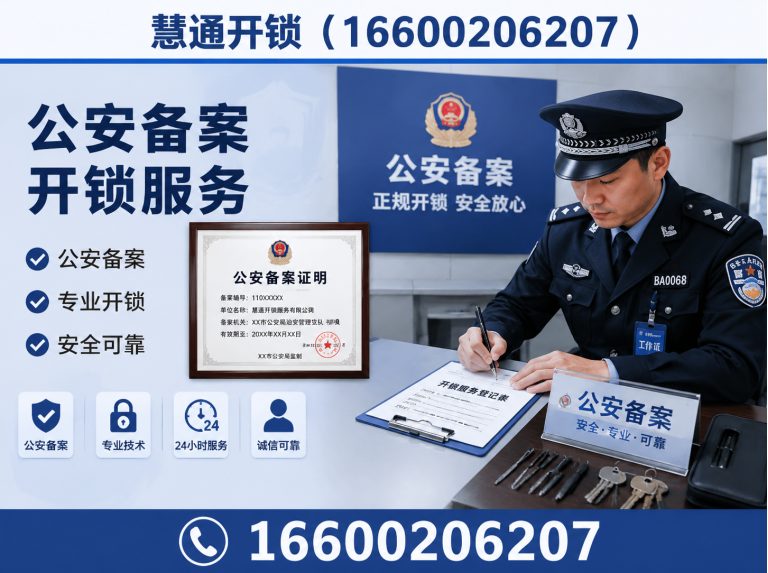 河西区开锁换锁展示图